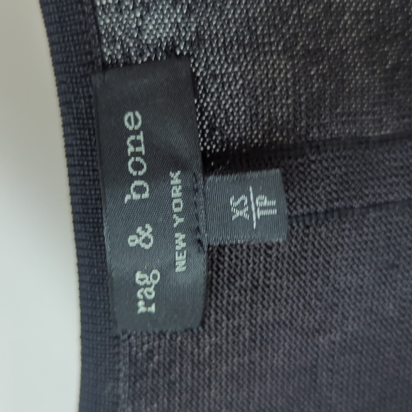 Rag and Bone long dress, navy and black, size XS - Picture 6 of 9